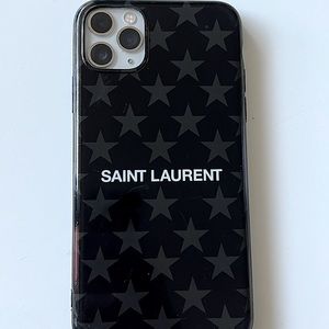 Saint Laurent stars phone case iPhone 11 Pro Max
